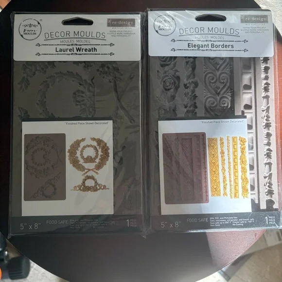 Re-Design Decor Moulds set of 5 NIP - Picture 2 of 3